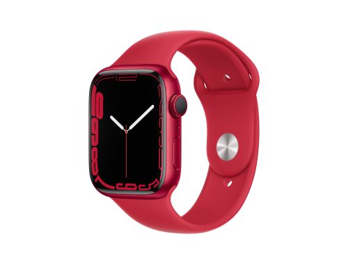 Apple Watch Series 7 GPS 45mm (PRODUCT)RED Aluminium Case with (PRODUCT)RED Sport Band