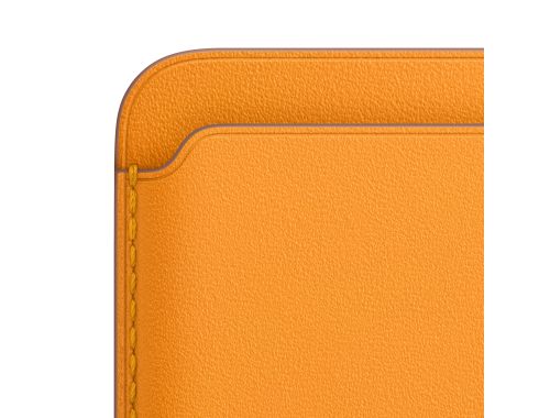 Apple iPhone Leather Wallet with MagSafe - California Poppy