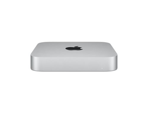 Mac mini: Apple M1 chip with 8‑core CPU and 8‑core GPU, 512GB SSD